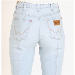 Wrangler modern high rise flare jeans
